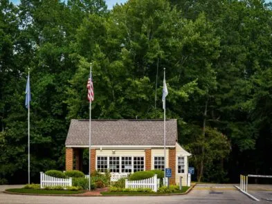 Ford's Colony gatehouse