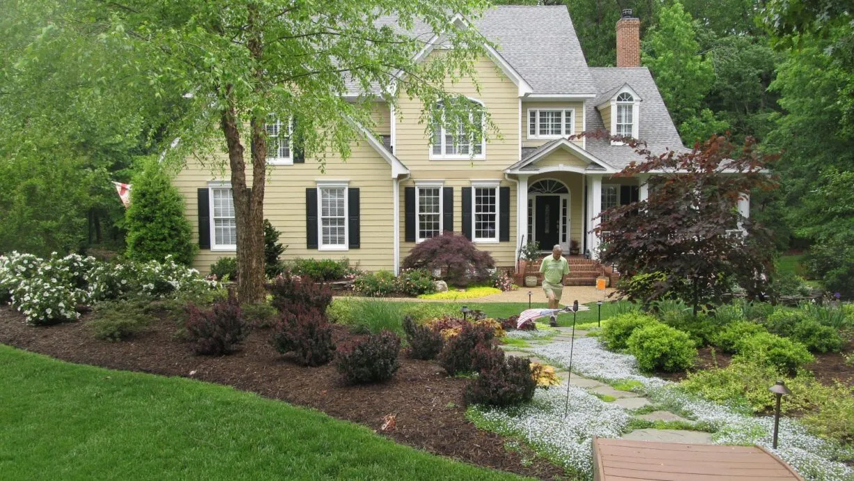 Traditional home exterior in Ford's Colony